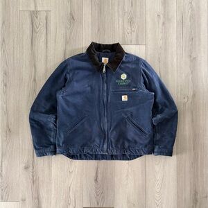 Vintage Navy Carhartt Detroit Jacket